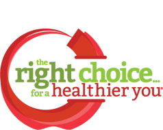 The right choice logo