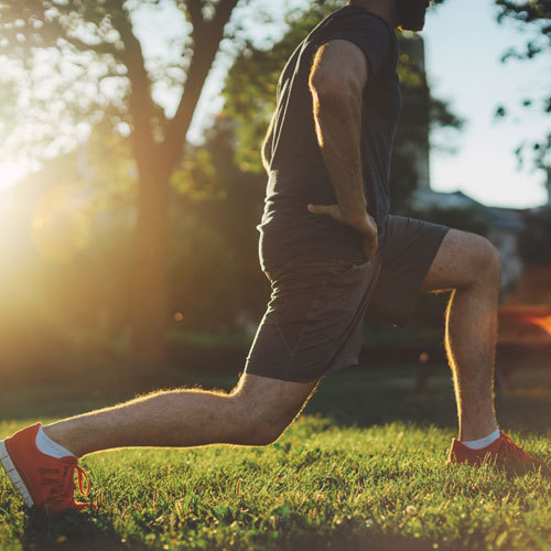 Pre- and Post- Run Stretching