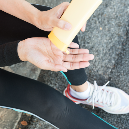 Runners! Block That Sun!